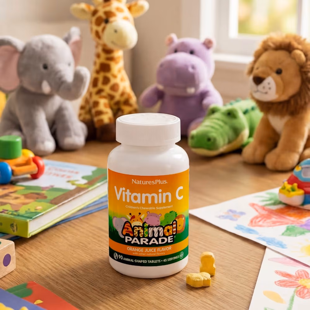 Natures Plus  Animal Parade Vitamin C Tablet 90s 4
