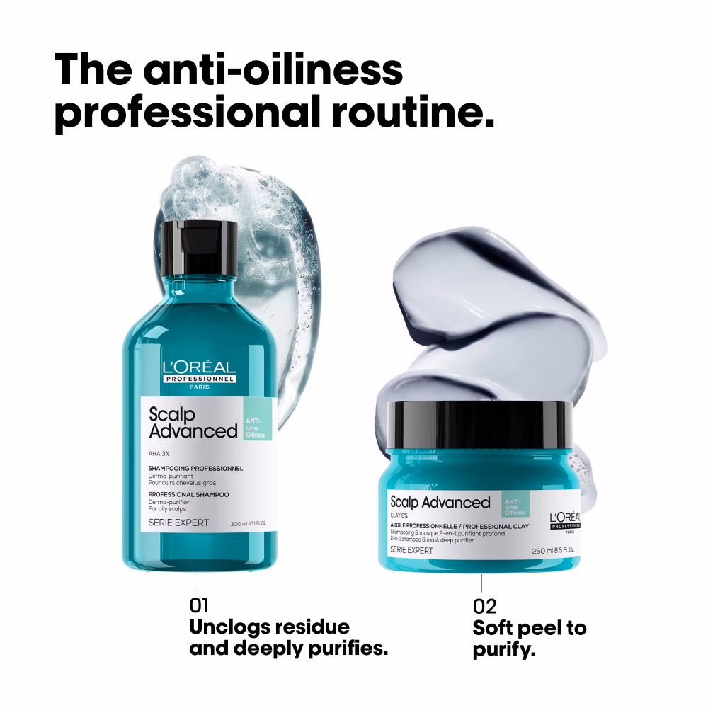 L'Oréal Professionnel Serie Expert Scalp Advanced Anti-Oiliness Shampoo 300ml 5