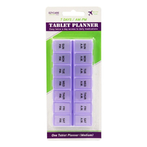 Ezycare 7 Days AM-PM Tablet Planner 2