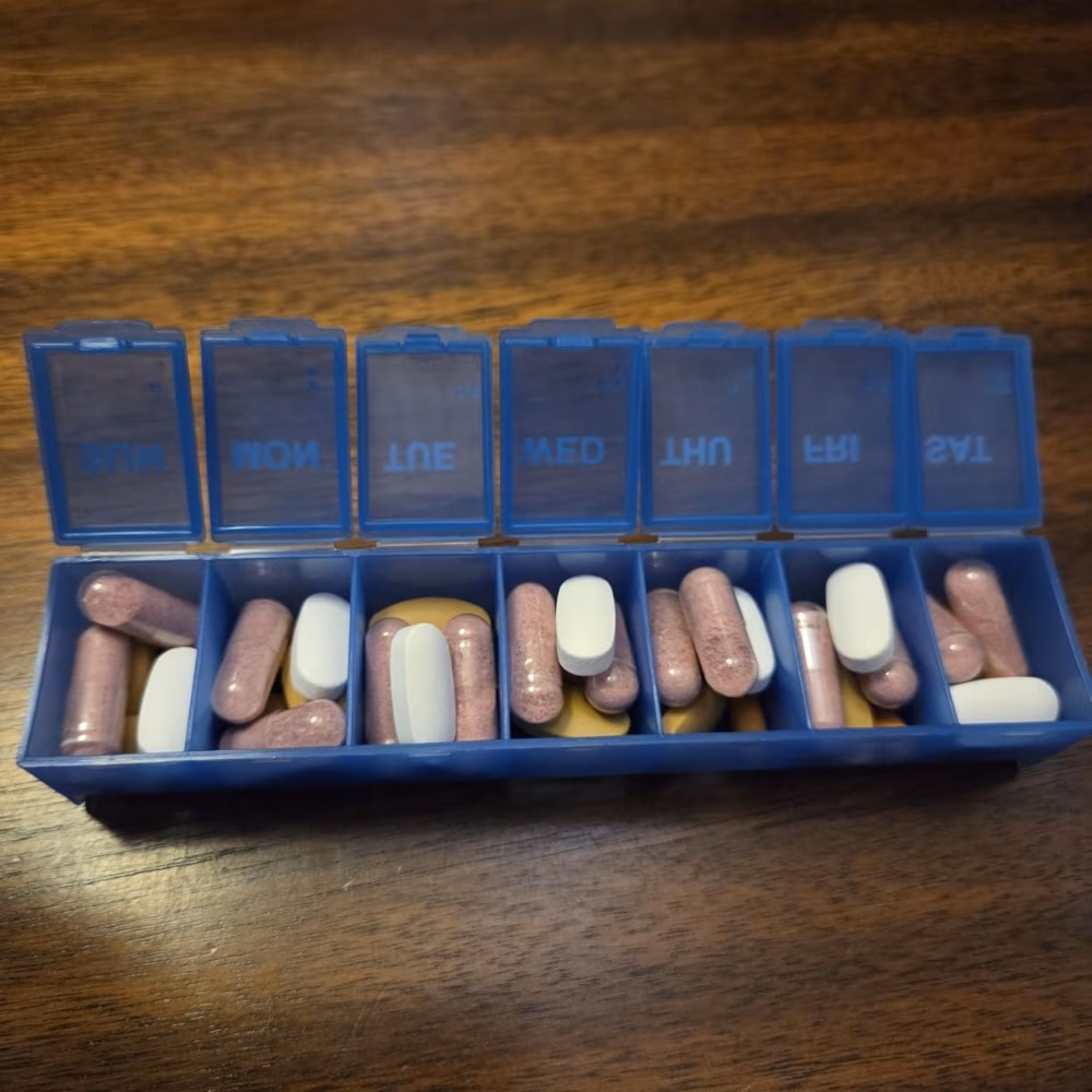 EzyCare 7 Day Classic Pill Planner Large 4