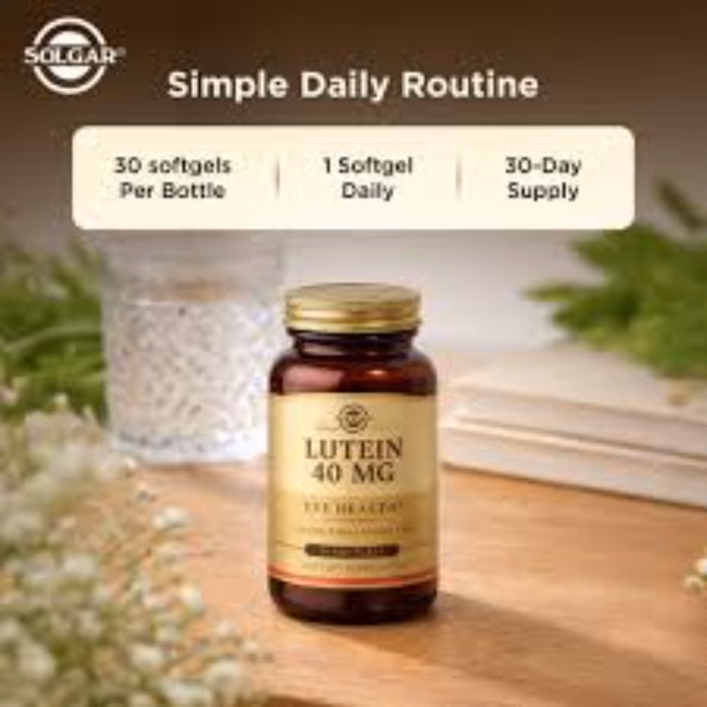 Solgar Lutein 40 mg, 30 Softgels 3