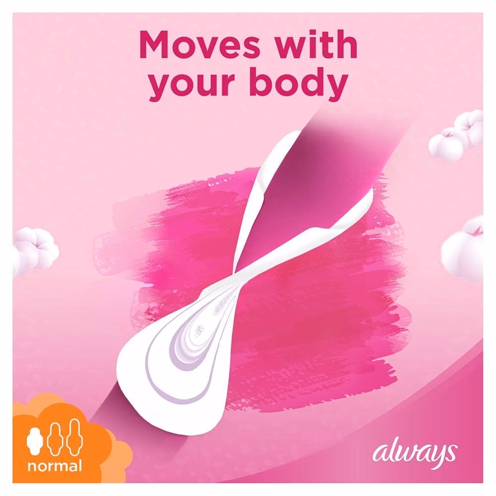 Always Cotton Soft - Ultra Thin Normal Pads with Wings - 20 Pads 5