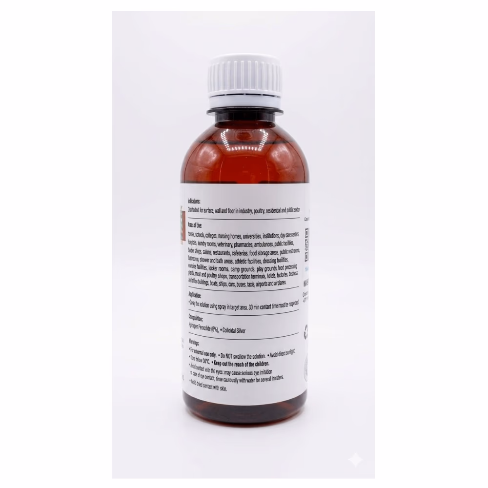 Roxvid Hydrogen Peroxide 6% Solution 200ml 2