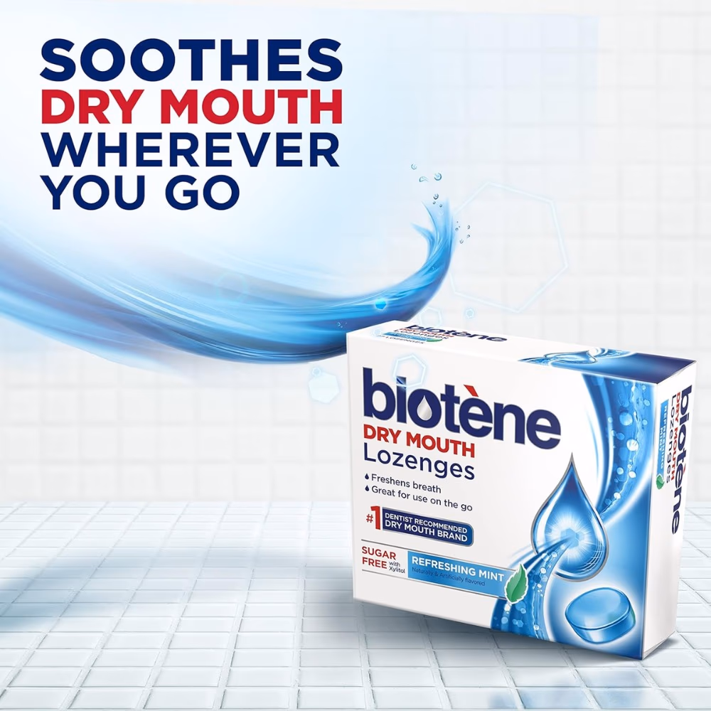 Biotene Dry Mouth Lozenges Refreshing Mint -27 Counts 2