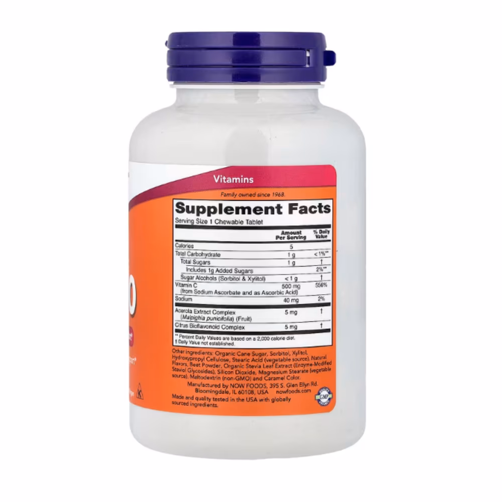 Now C 500mg Chewable Tablets 100s 2