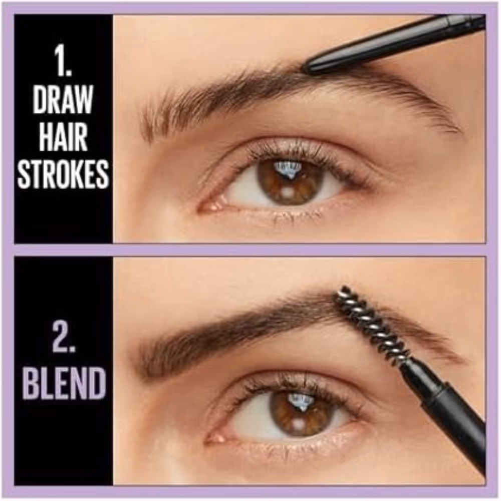 Maybelline Express Brow Ultra Slim Pencil Deep Brown 4