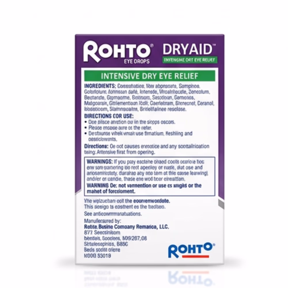 Rohto Dry-Aid Eye Drops 10ml 4