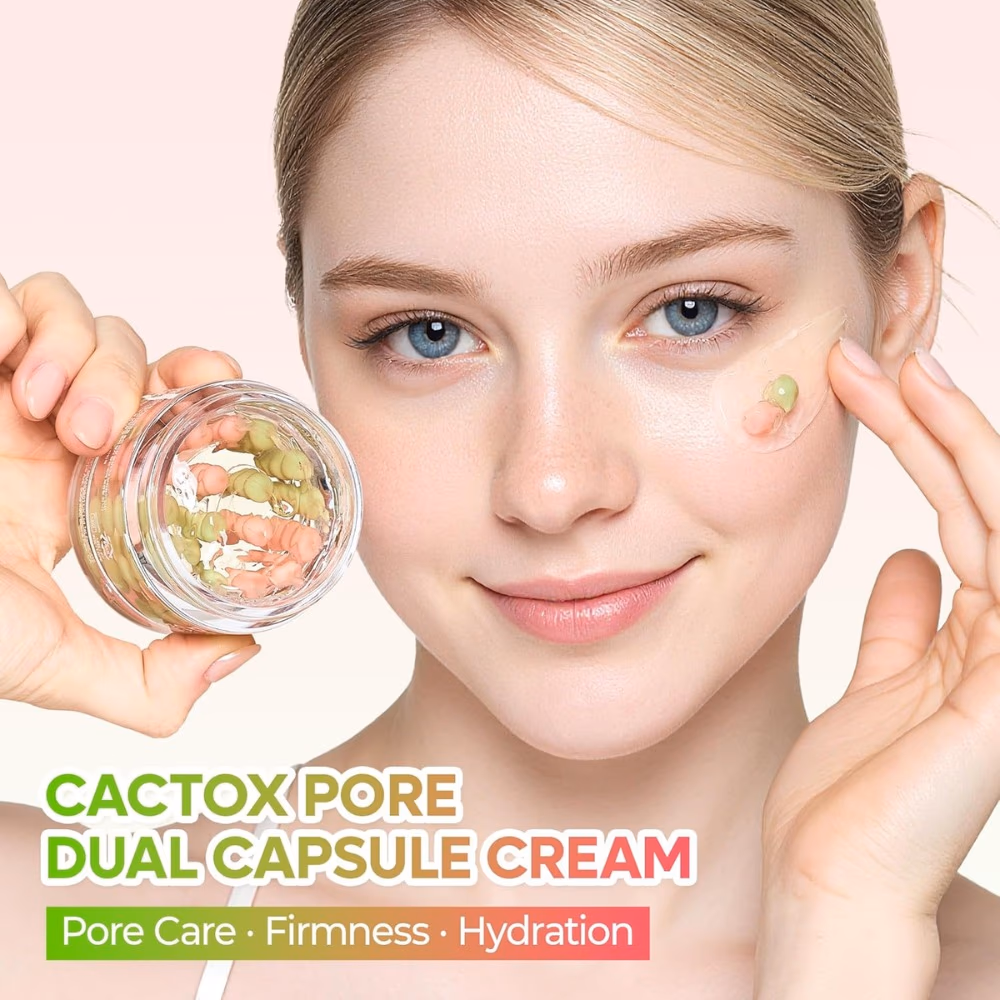 Dr. Melaxin Cactox Pore Relief Dual Capsule Cream 65g 2