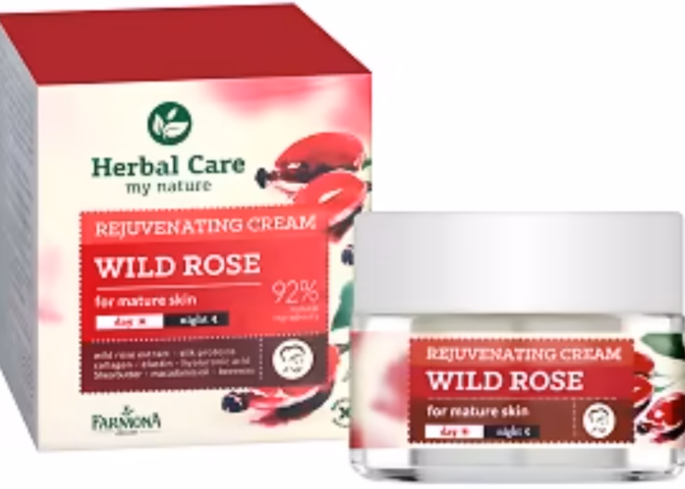 Farmona Herbal Care Wild Rose Day Night Cream 50ml 2