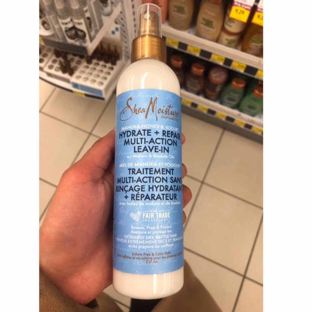 Shea Moisture Manuka Honey and Yogurt Hydrate + Repair Multi-Action Leave-In Lotion 237ml 4