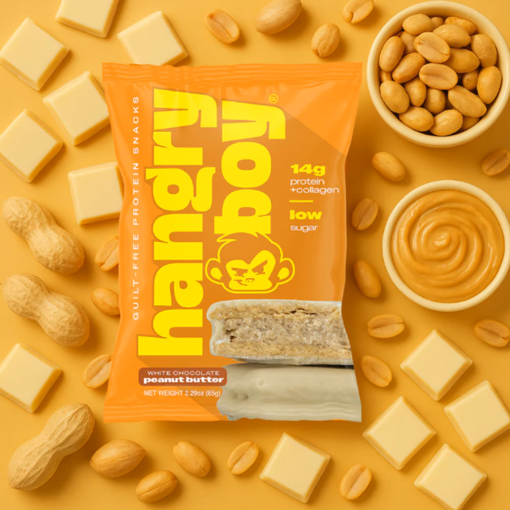 Hangryboy Cookie Sandwich White Choco Peanut 65g 2