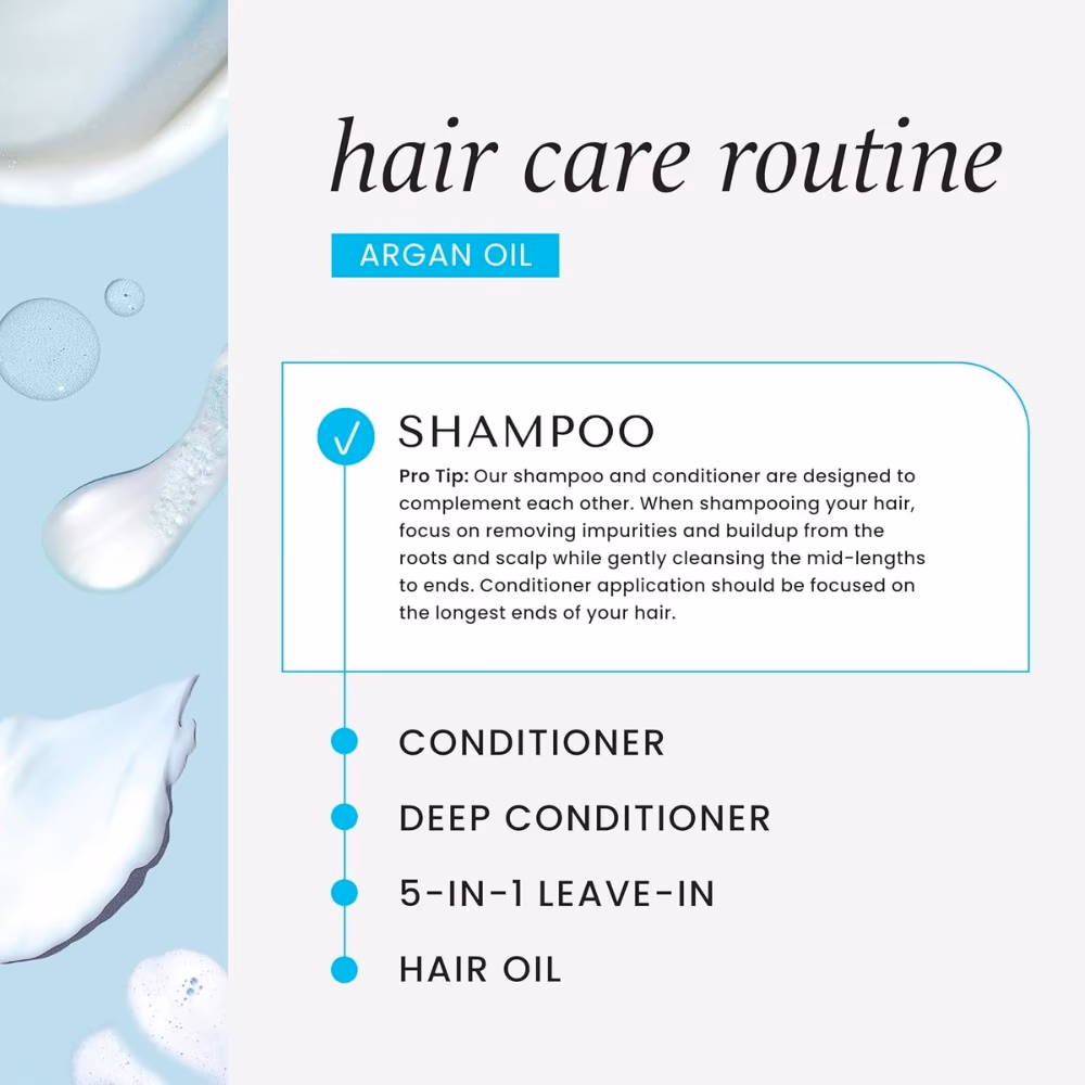 Hask Argan Oil Repairing Shampoo 235ml 3