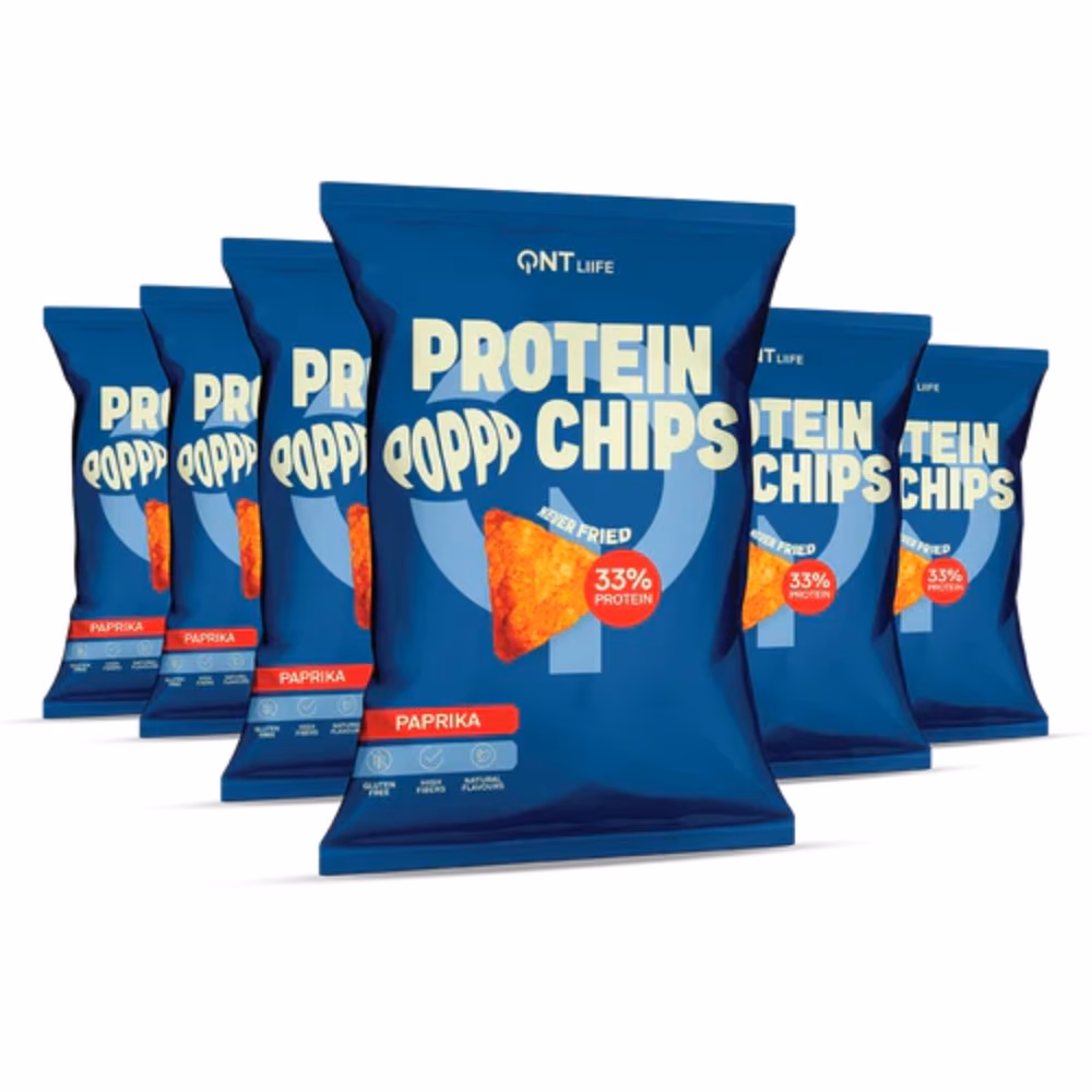 QNT Protein Poppp Chips – Paprika (50g) 2