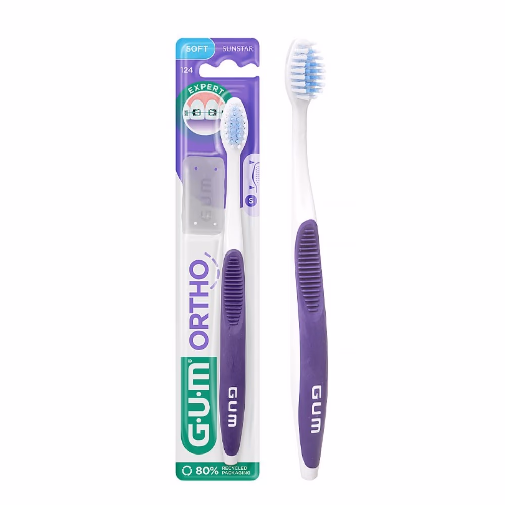 GUM Ortho Toothbrush 124 Soft 2