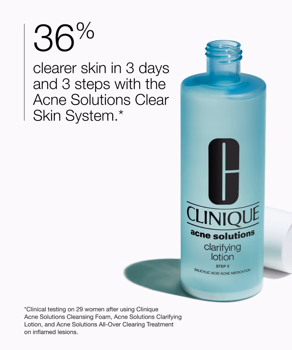 Clinique Acne Solutions Clarifying Lotion 200ml 2