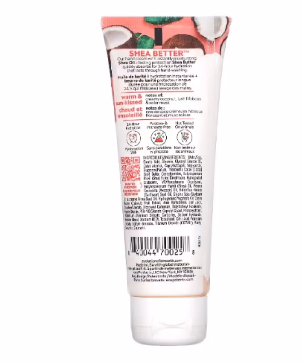 EOS Ultra Derm Coconut Water Hand Cream 74ml 2