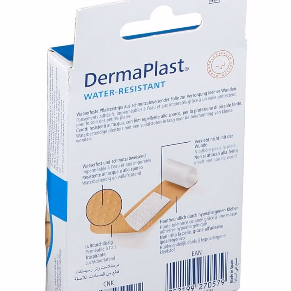 Dermaplast Water Resistant 12s 2