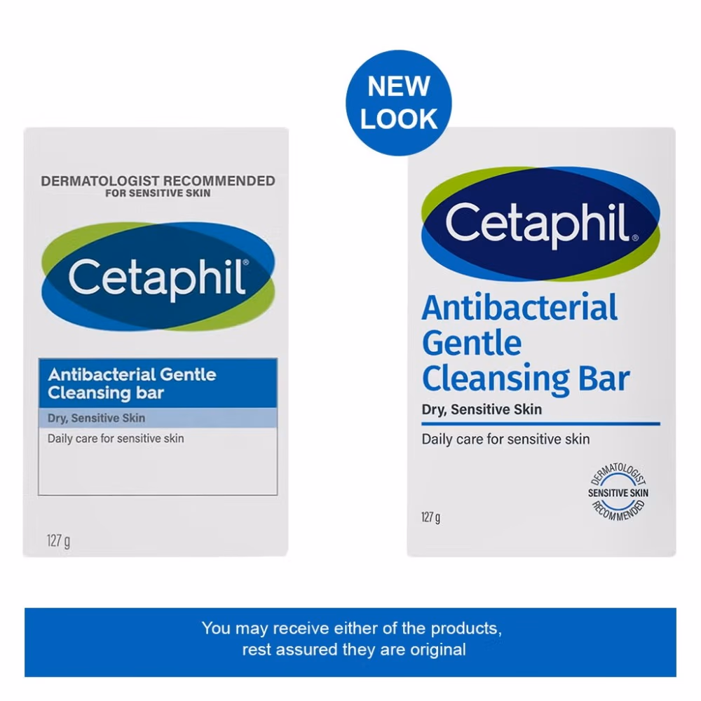 Cetaphil Antibacterial Gentle Cleansing Bar 127g 5