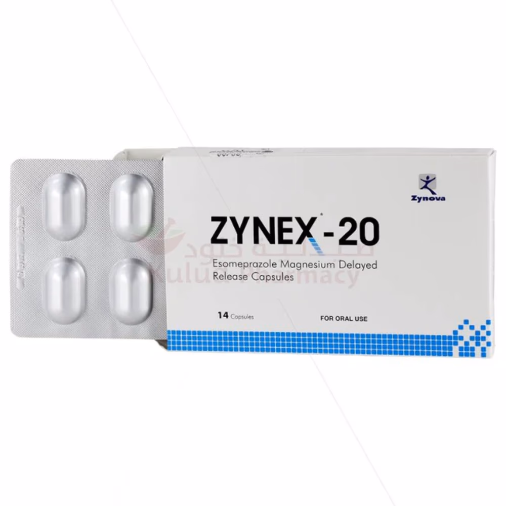 Zynex 20mg 14 Capsules  2