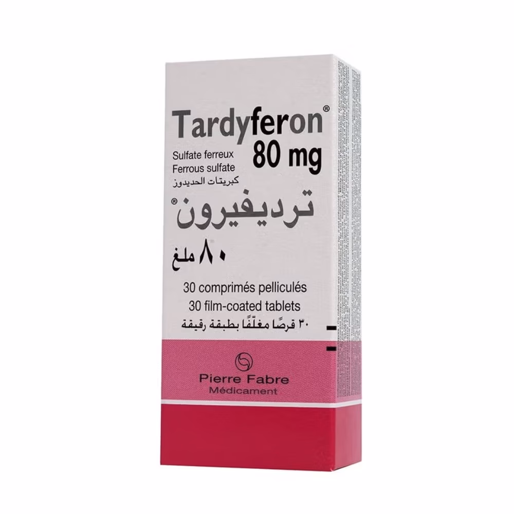 Tardyferon 80mg Tablets 30s 2