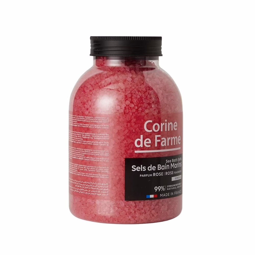 Corine de Farme Bath Sea Salt Rose 1.3kg 4