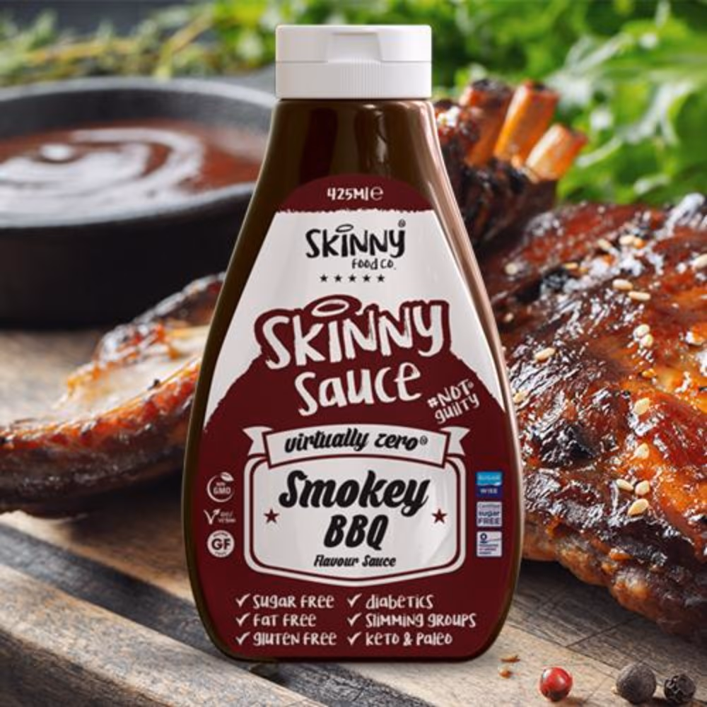 The Skinny Food Smokey BBQ Flavor Sauce  425ml 2