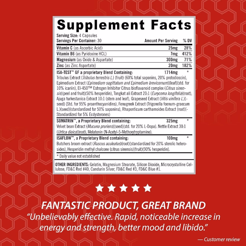 iSatori ISA-Test GF Capsules 120s 2