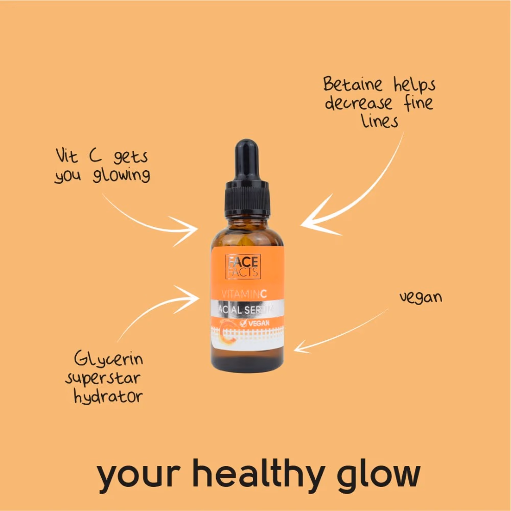 Face Facts Vitamin C Facial Serum 30ml 4