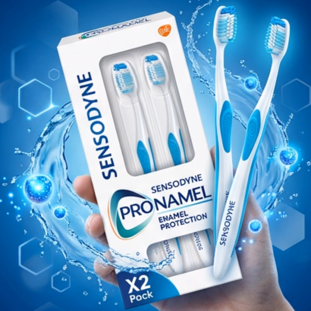 Sensodyne Toothbrush Enamel Protection Medium 2S  2