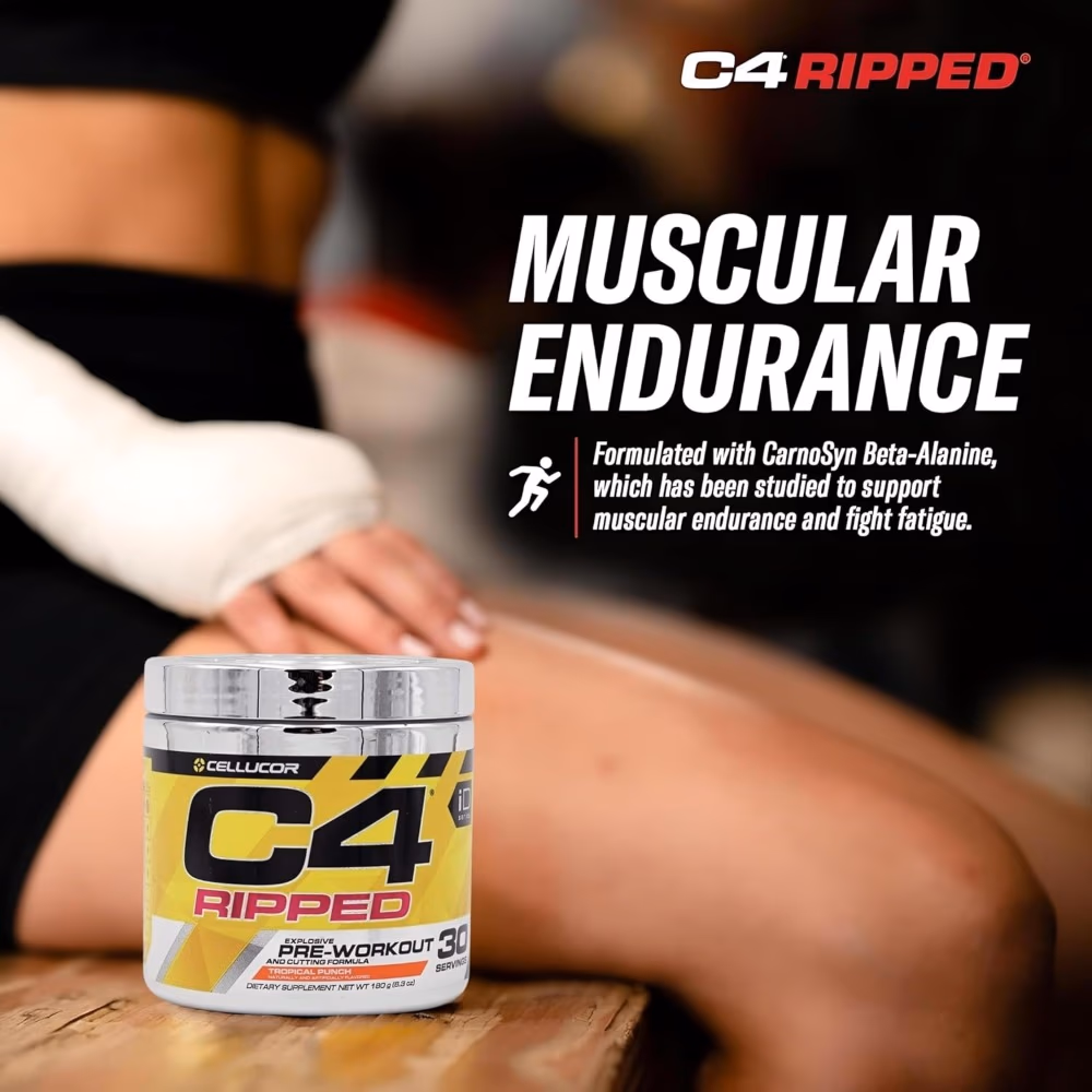 Cellucor C4 Ripped Tropical Punch - 30 Servings 3