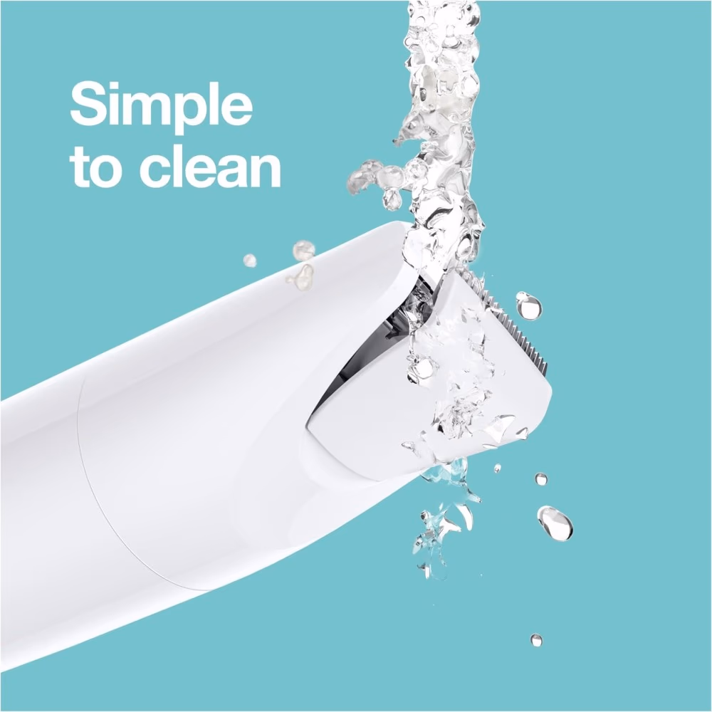 Braun Hello Body Goodbye Hair Mini Trimmer White BS1000 5