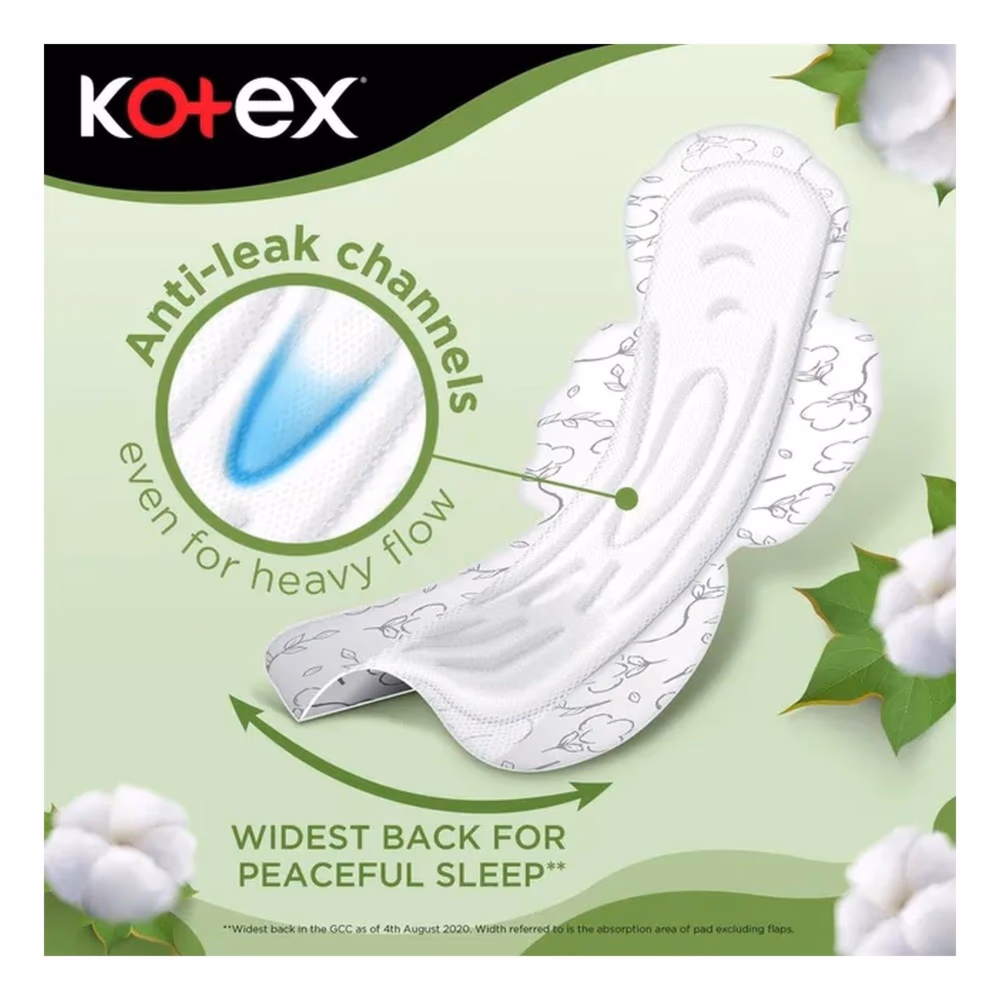 Kotex Maxi Thick Natural Night 22s 3