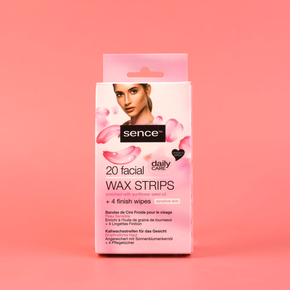 Sence Sensitive Skin Wax Strips 20s 2