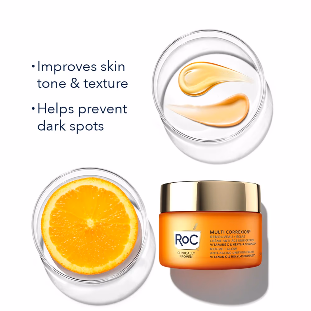 RoC Multi Correxion Revive+Glow Anti-Aging Unifying Cream 50ml 4
