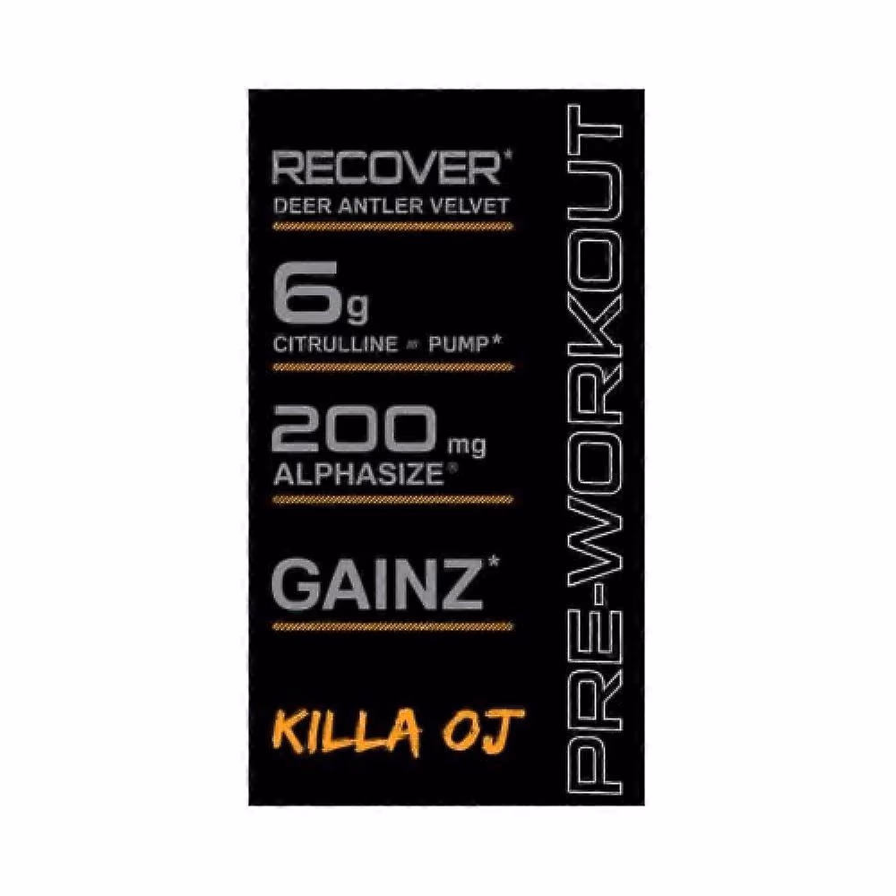 Bucked Up Pre- Workout Killa OJ 25s 3