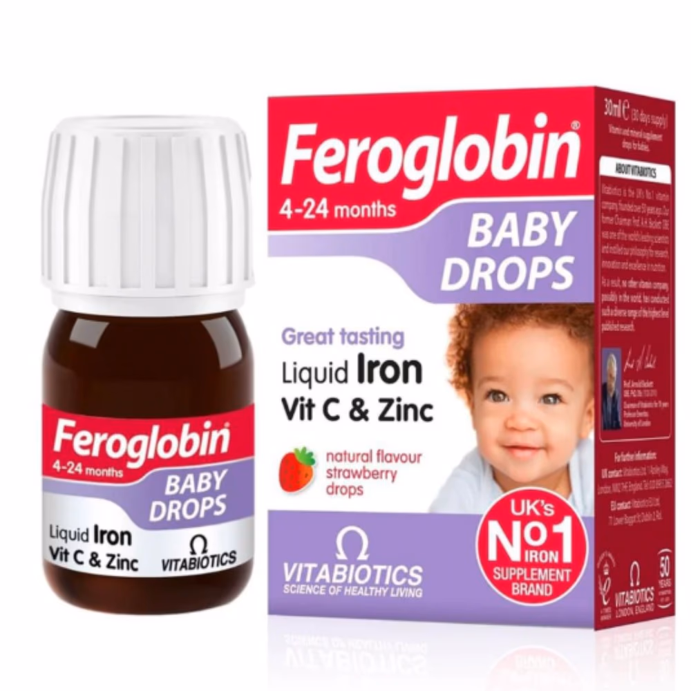 Feroglobin Baby Drops 30Ml 4