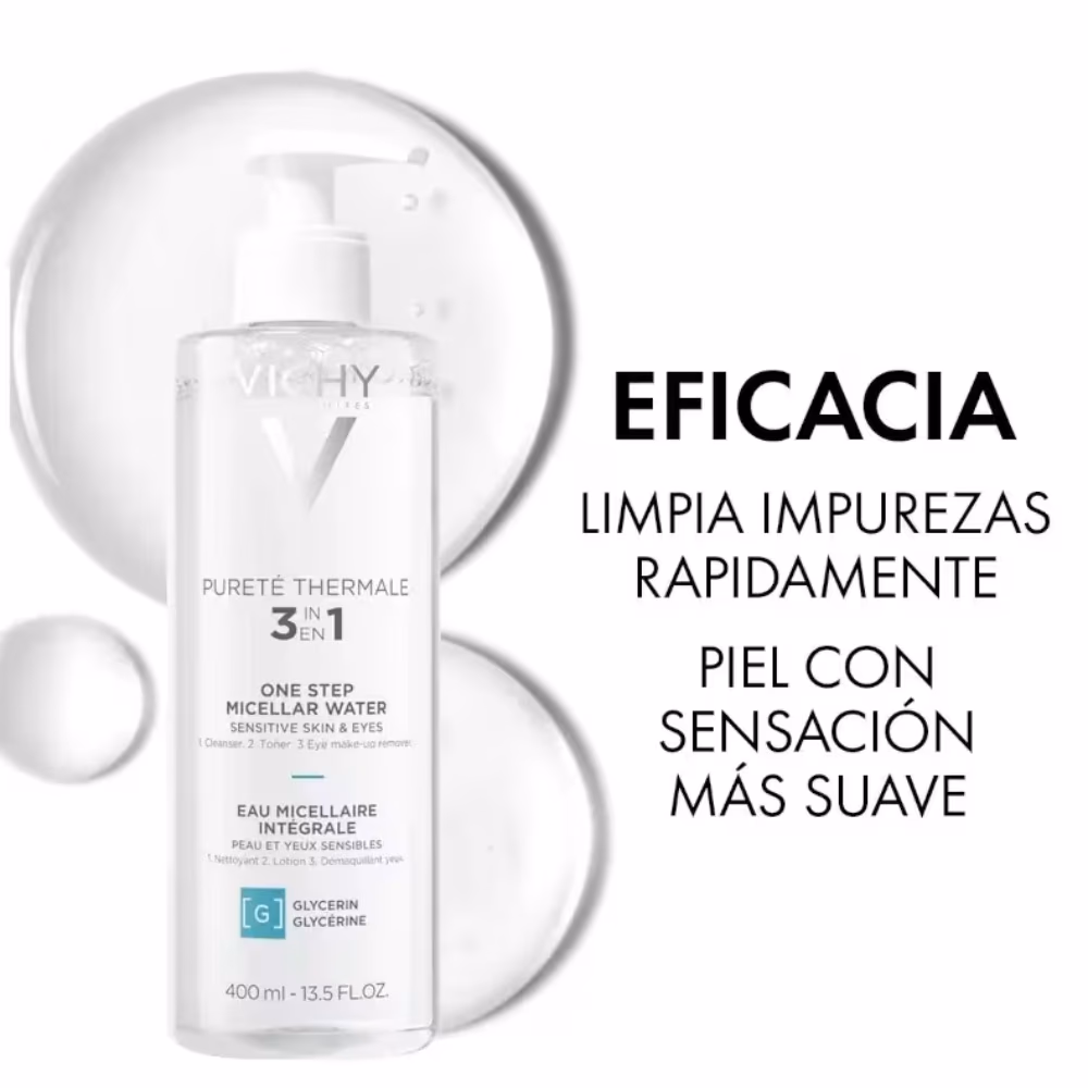 Vichy Purete Thermale Mineral Micellar Water Sensitive Skin 400ml 2
