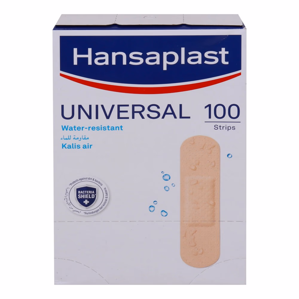 Hansaplast Universal Water Resistant Plasters 100 Strips 2
