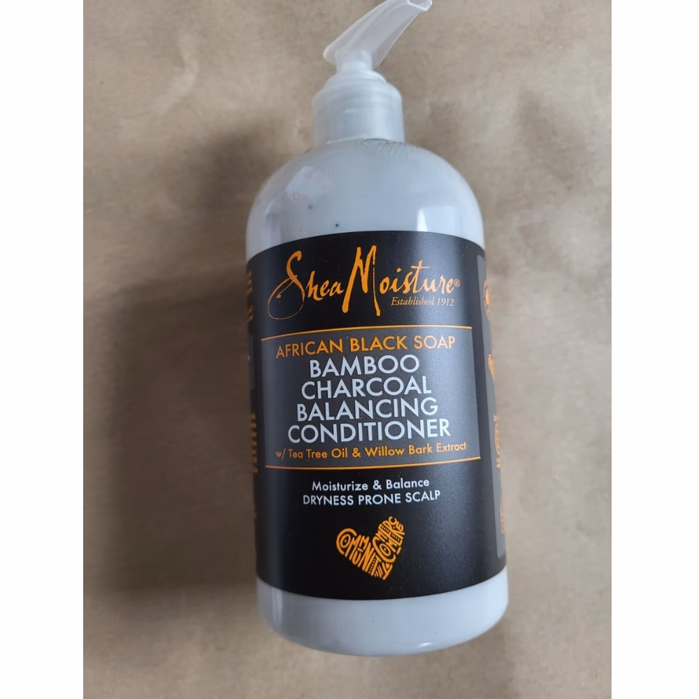 SheaMoisture African Black Soap Bamboo Charcoal Balancing Conditioner (384ml) 2
