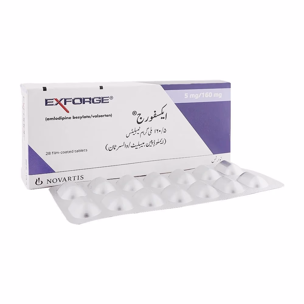 Exforge 5mg/160mg Tablet | Pack of 28 3