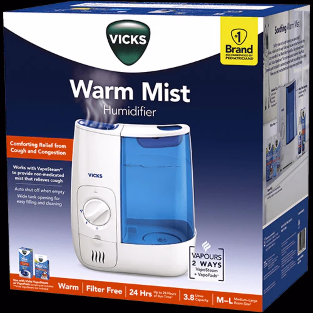 Vicks Warm Mist Humidifier 5