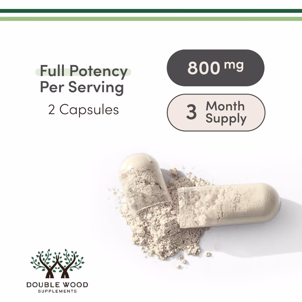 Double Wood Magnesium Citrate 800 mg-180 Capsules 3