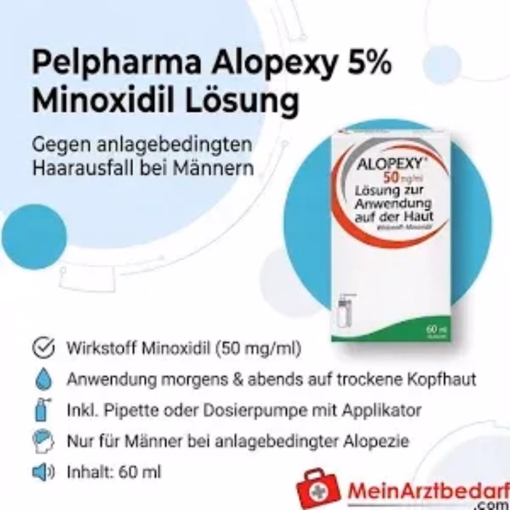 Alopexy 5% Minoxidil Solution 3x60ml 3