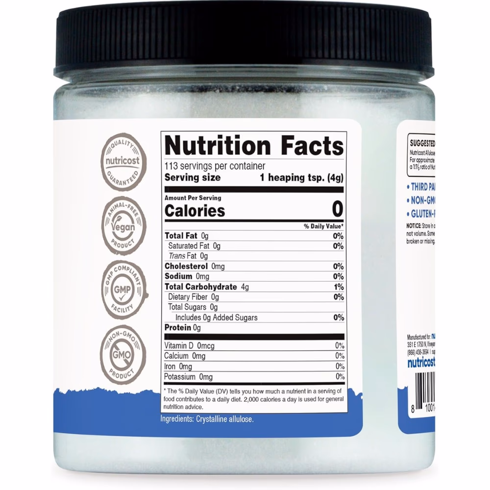 Nutricost Pantry Allulose 454g 3