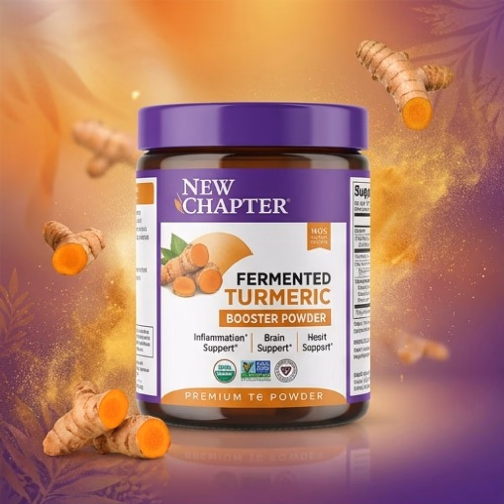 New Chapter Fermented Turmeric Booster Powder 63gm 3