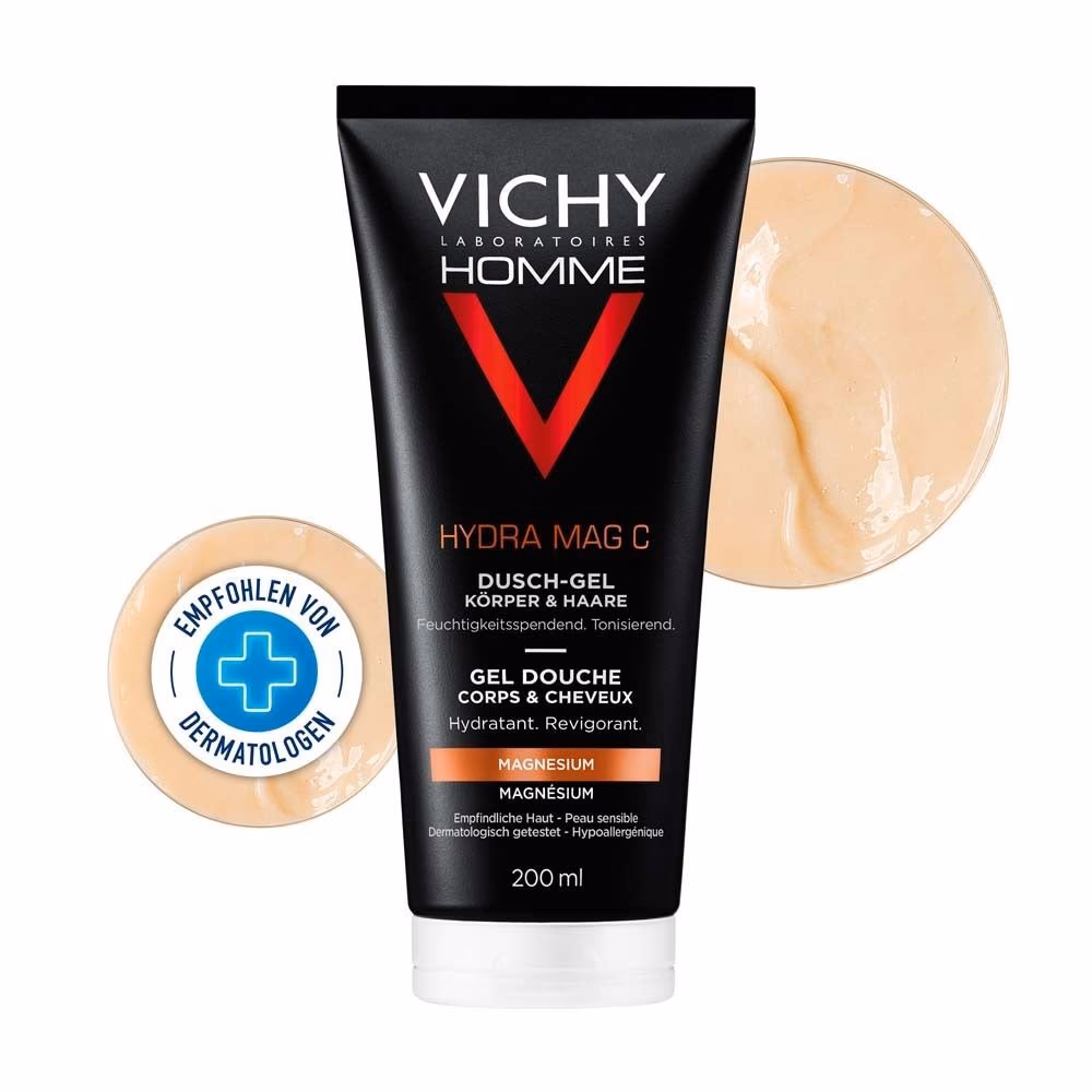 Vichy Hydra Mag C Gel Douche Face And Body 200ML 2