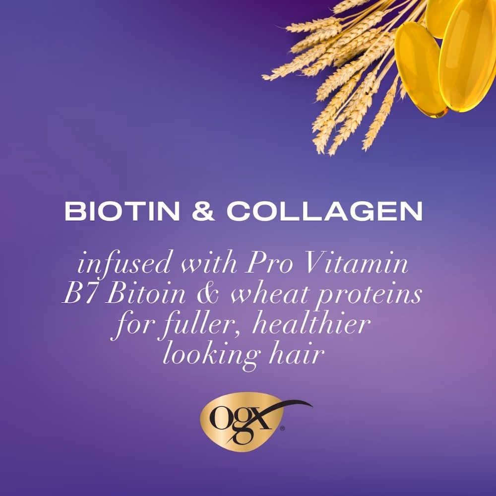 OGX Biotin And Collagen Shampoo 385ml 3