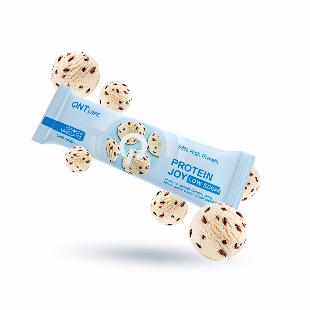 QNT Protein Joy Bar – Crunchy Vanilla Ice (60g) 2