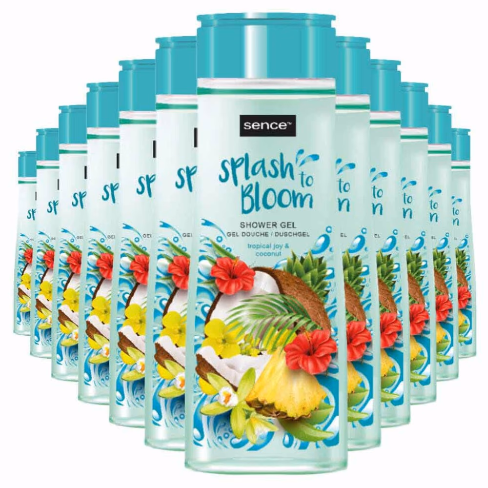 Sence Splash to Bloom Tropic Joy Coconut Shower Gel 300ml 3