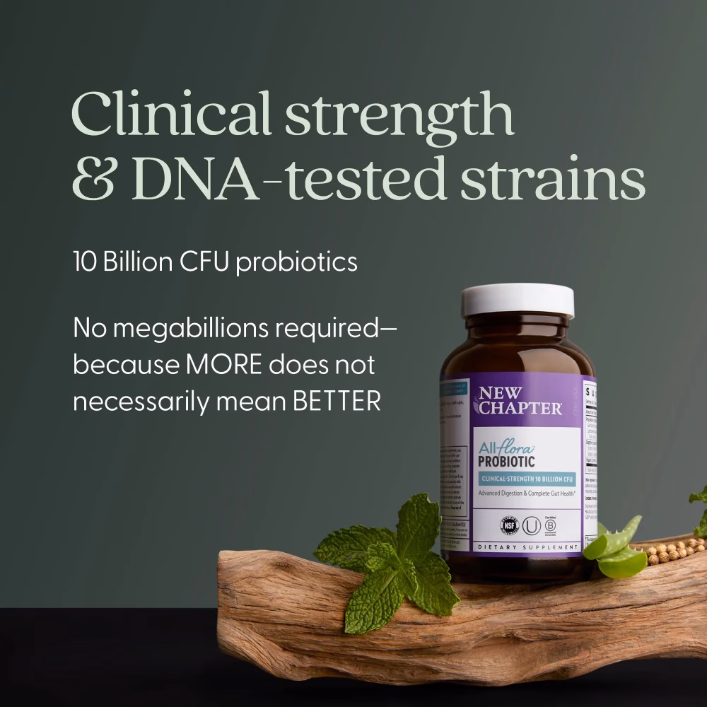 New Chapter Probiotic All-Flora  60 Vegetarian Capsules 5